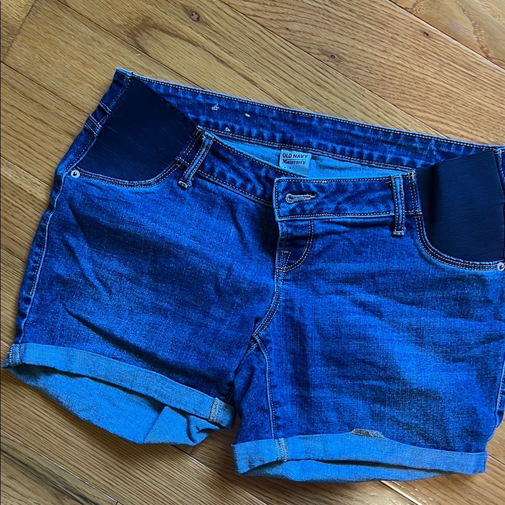 Old Navy Maternity Jean Shorts